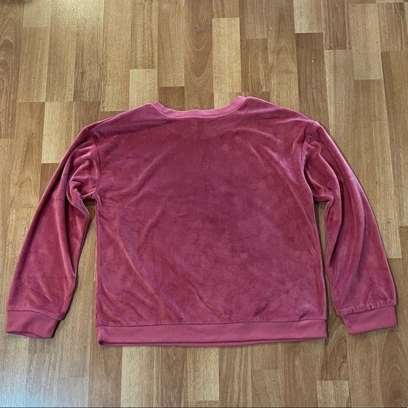 Girl’s Velour Sweatshirt - Picture 3 of 5